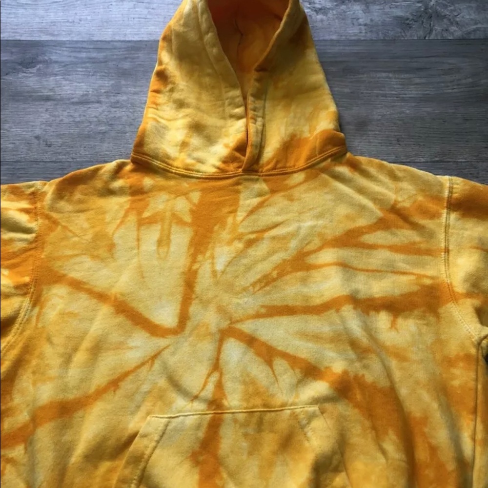 Tie Dye Hoodie Colortone,Kids 10-12(MD)Long Sleeve - Picture 4 of 4